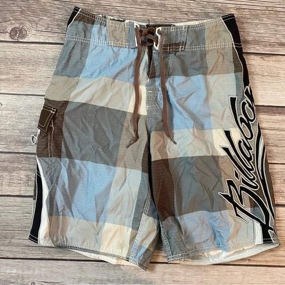 Billabong Board Shorts Mark Occhilupo Signature Shorts Mens Size 28